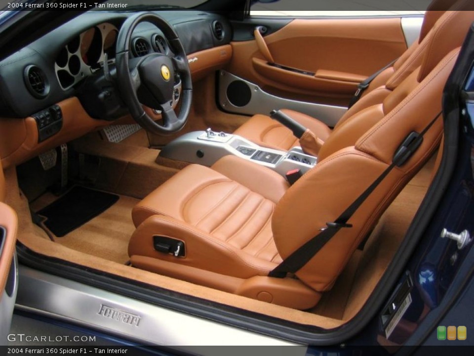Tan Interior Prime Interior for the 2004 Ferrari 360 Spider F1 #39452642
