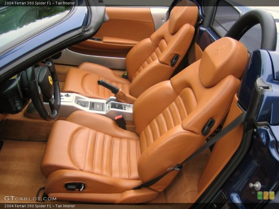 Tan Interior Photo for the 2004 Ferrari 360 Spider F1 #39452658