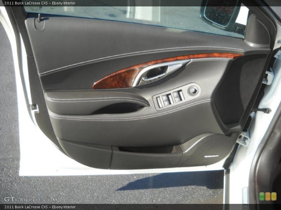 Ebony Interior Door Panel for the 2011 Buick LaCrosse CXS #39452786