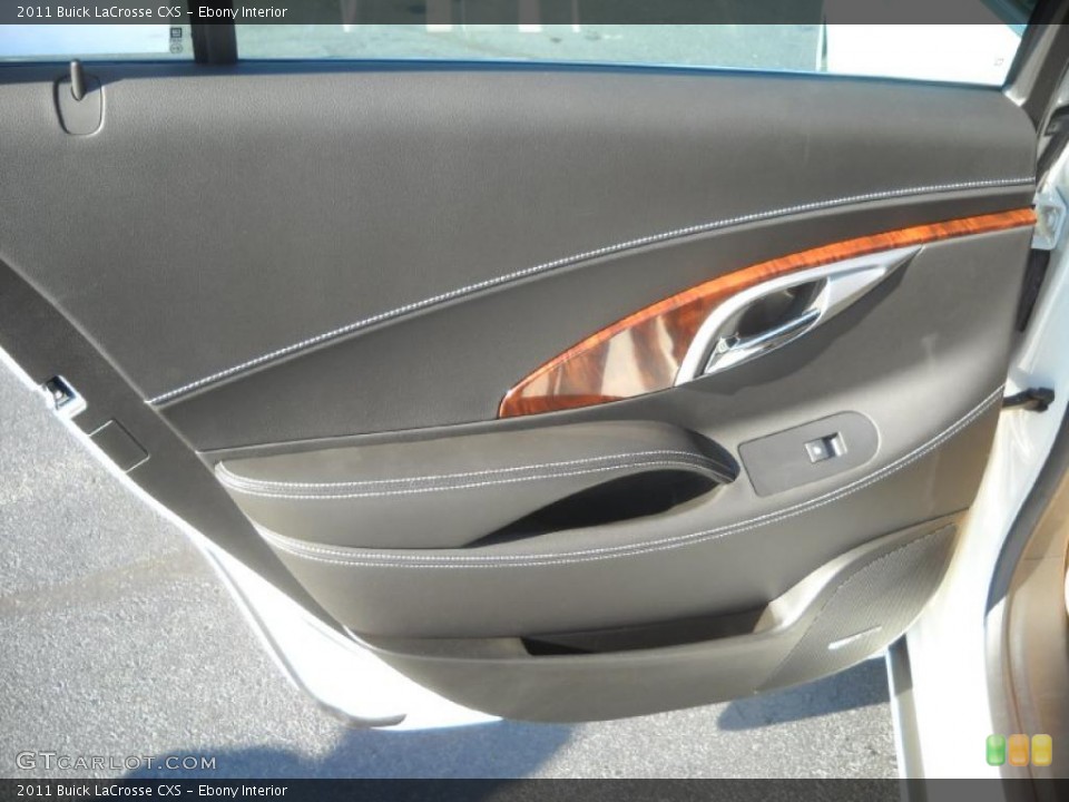 Ebony Interior Door Panel for the 2011 Buick LaCrosse CXS #39452834
