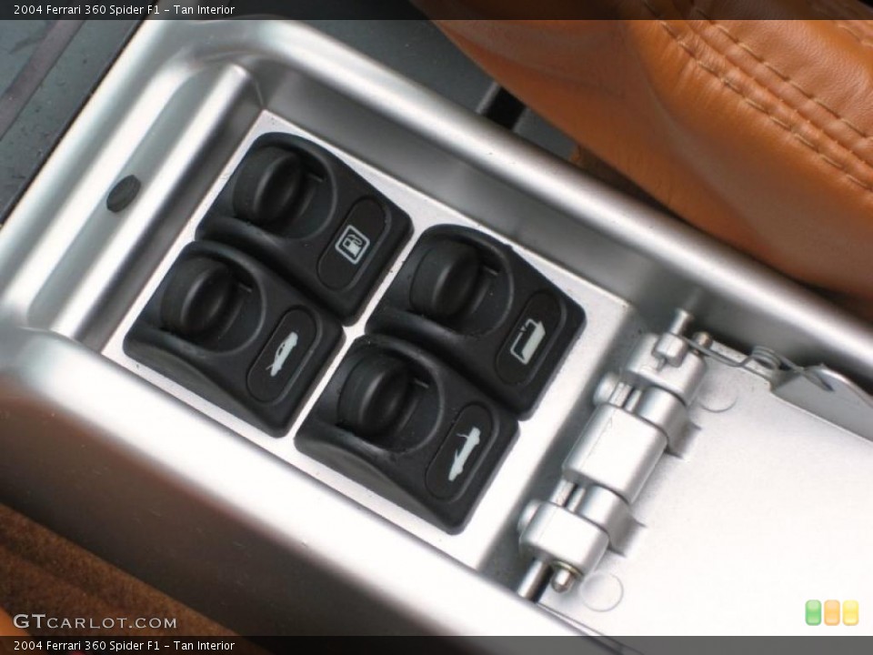 Tan Interior Controls for the 2004 Ferrari 360 Spider F1 #39452870
