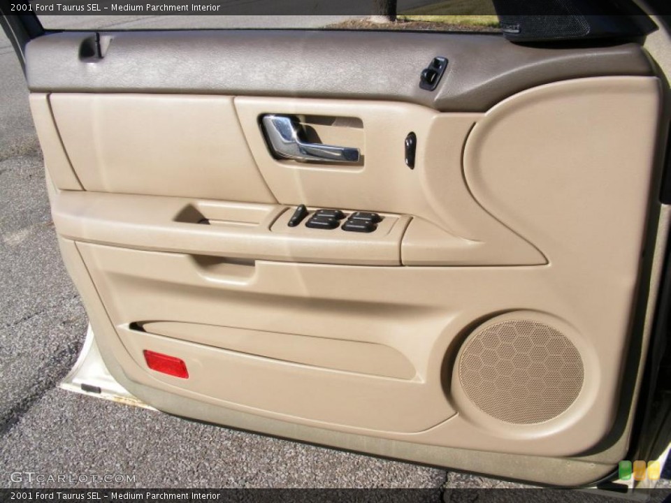 Medium Parchment Interior Door Panel for the 2001 Ford Taurus SEL #39452986
