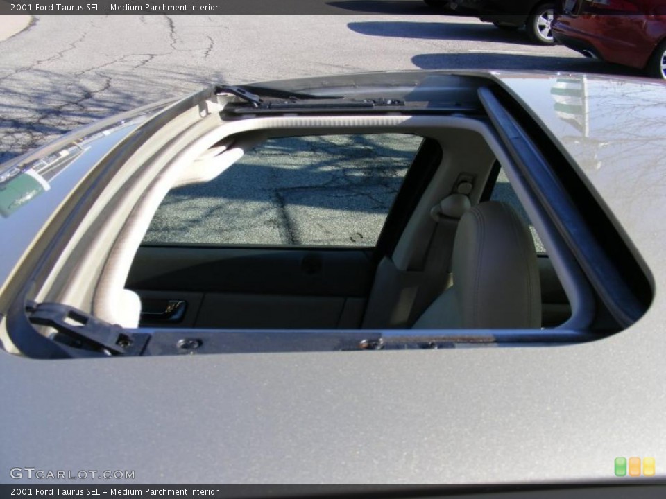 Medium Parchment Interior Sunroof for the 2001 Ford Taurus SEL #39453002