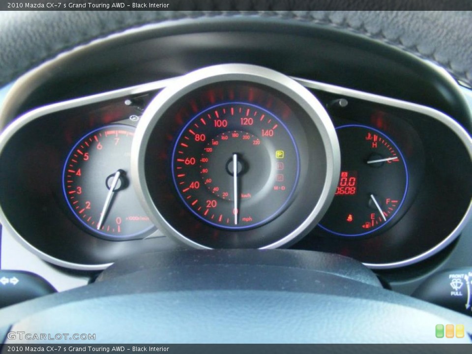 Black Interior Gauges for the 2010 Mazda CX-7 s Grand Touring AWD #39454962