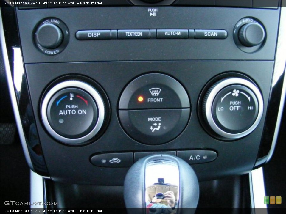 Black Interior Controls for the 2010 Mazda CX-7 s Grand Touring AWD #39455050