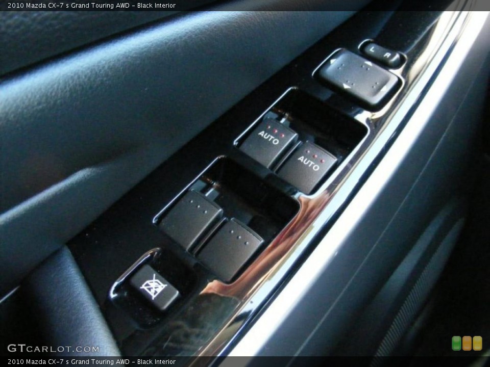Black Interior Controls for the 2010 Mazda CX-7 s Grand Touring AWD #39455102