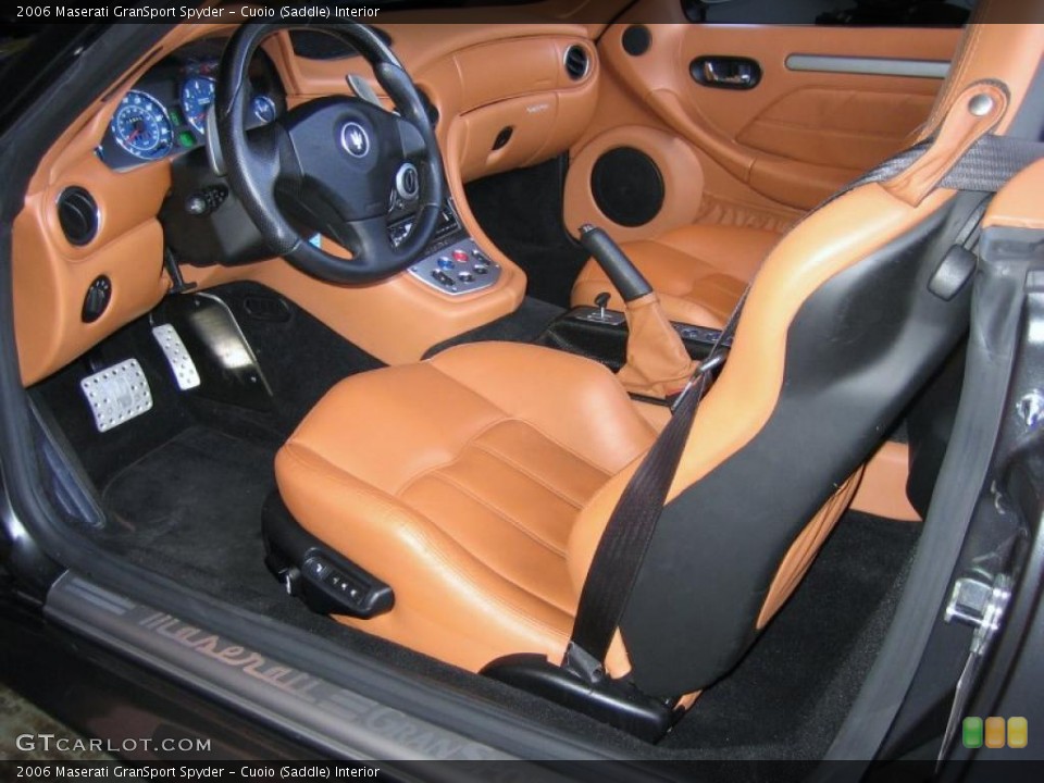 Cuoio (Saddle) Interior Prime Interior for the 2006 Maserati GranSport Spyder #39455178