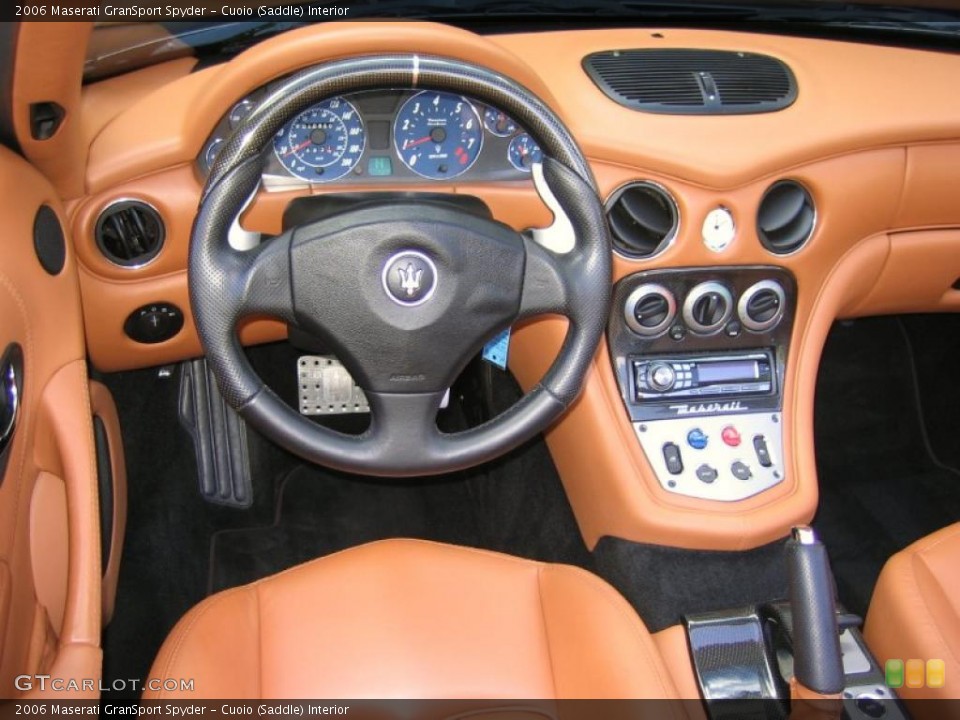 Cuoio (Saddle) Interior Dashboard for the 2006 Maserati GranSport Spyder #39455234