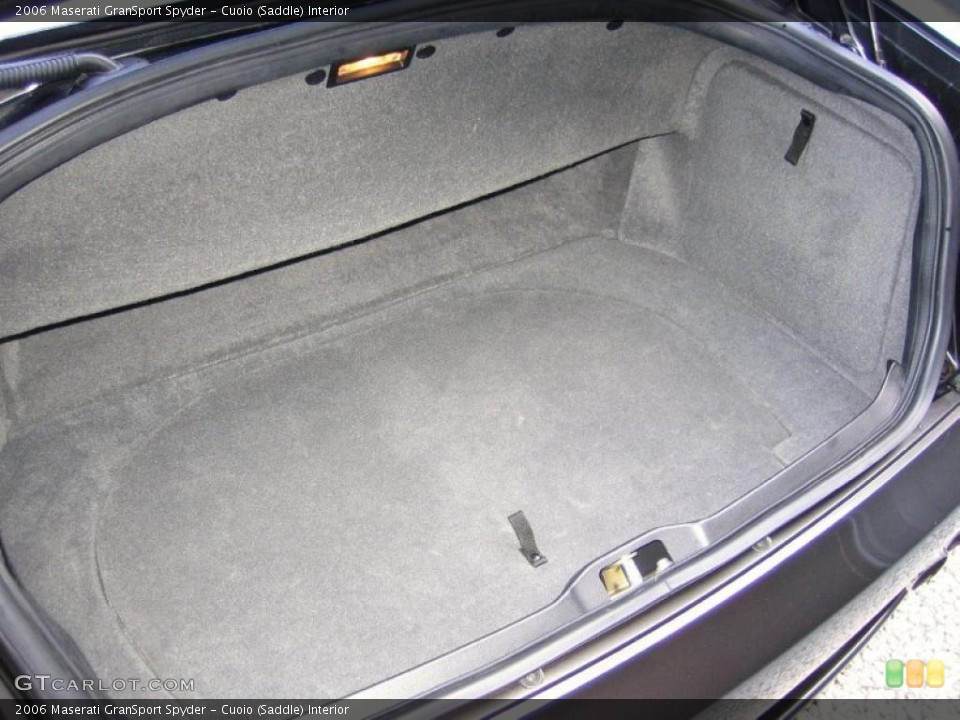 Cuoio (Saddle) Interior Trunk for the 2006 Maserati GranSport Spyder #39455638
