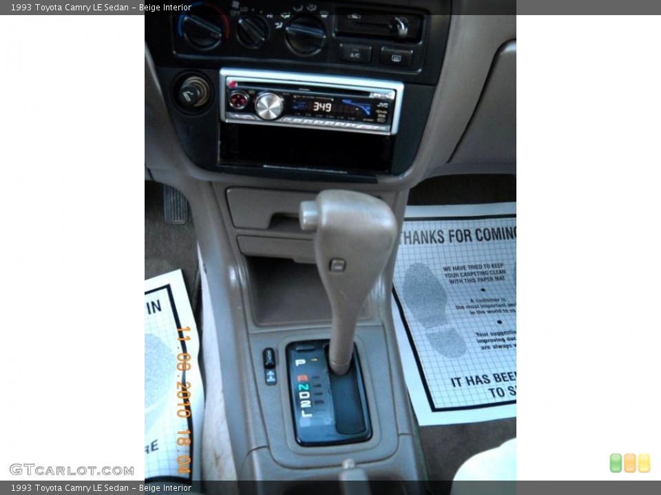 Beige Interior Transmission for the 1993 Toyota Camry LE Sedan #39456330