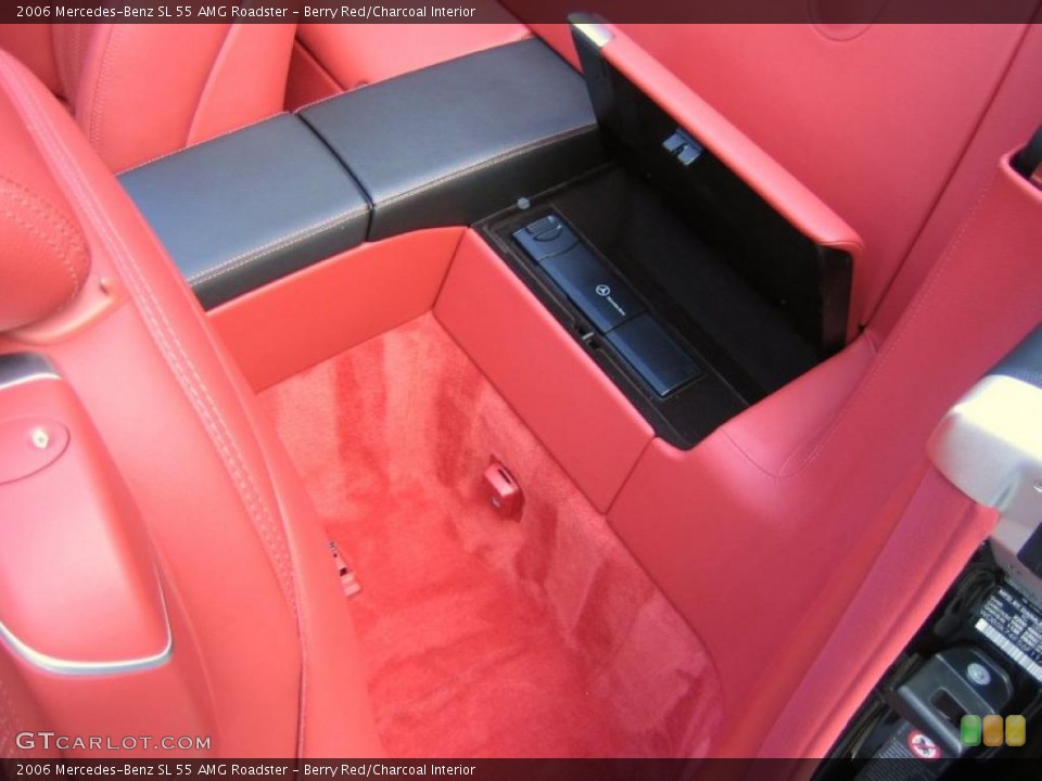 Berry Red/Charcoal Interior Photo for the 2006 Mercedes-Benz SL 55 AMG Roadster #39456770