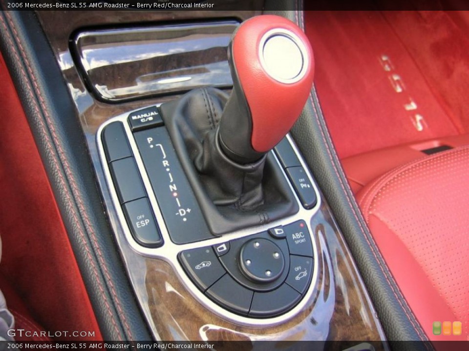 Berry Red/Charcoal Interior Transmission for the 2006 Mercedes-Benz SL 55 AMG Roadster #39457002