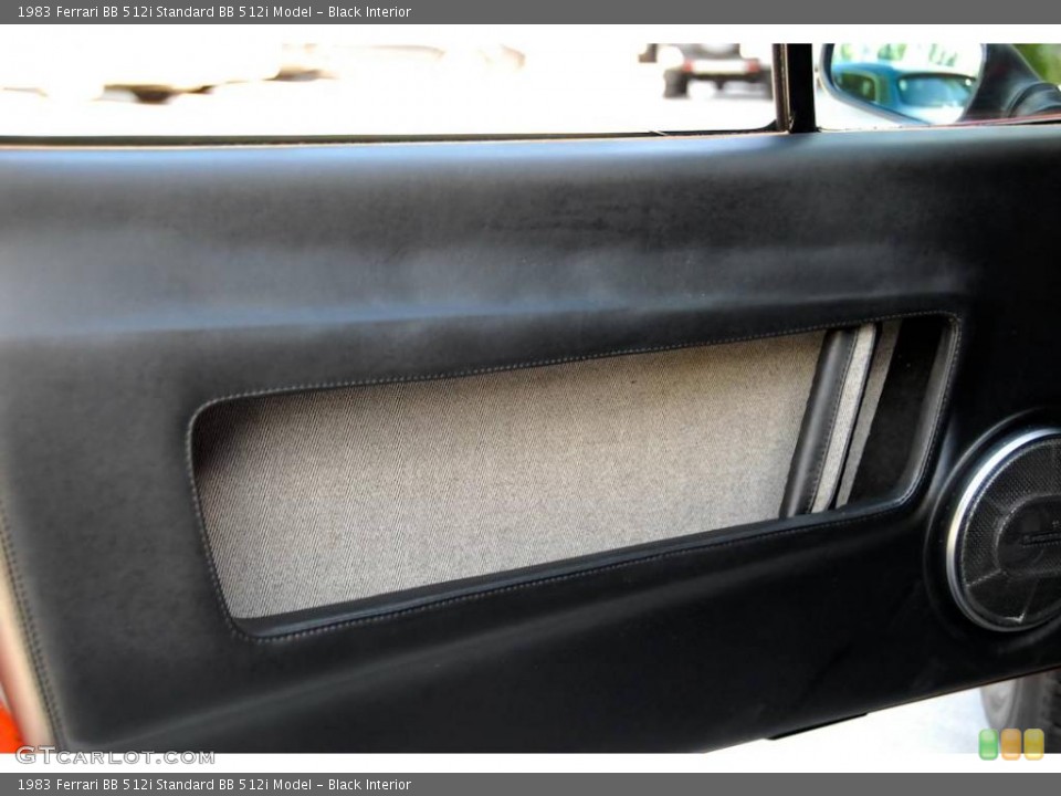 Black Interior Door Panel for the 1983 Ferrari BB 512i  #39457866