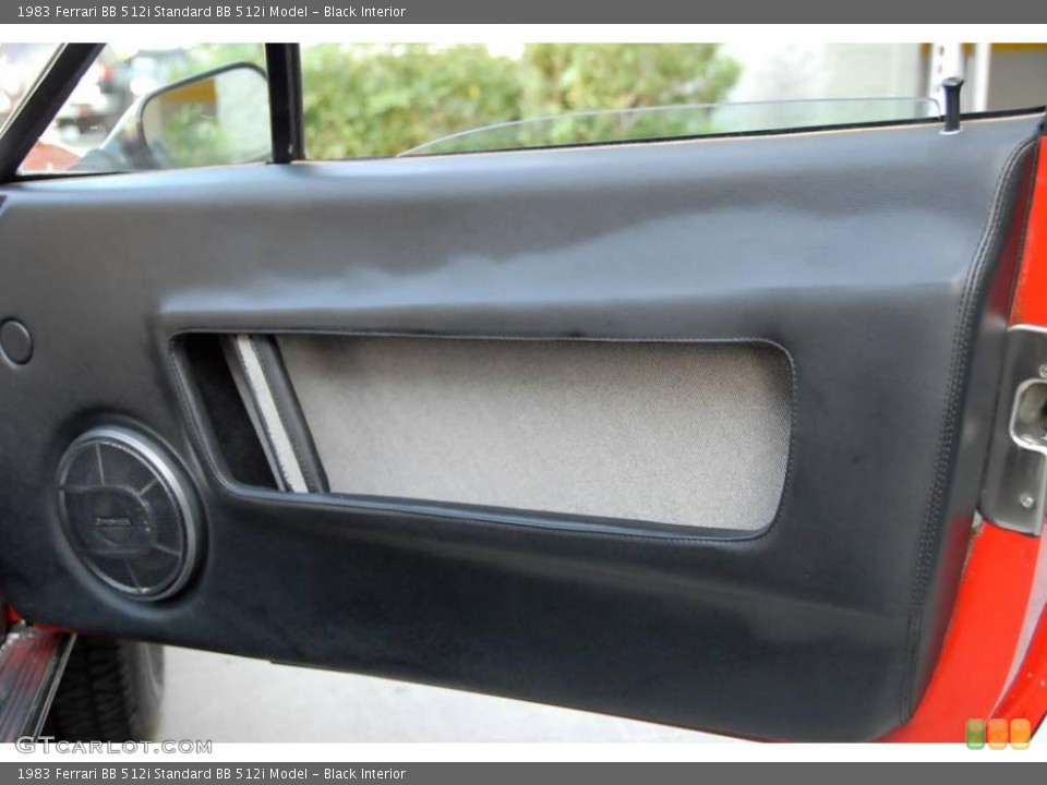 Black Interior Door Panel for the 1983 Ferrari BB 512i  #39457882