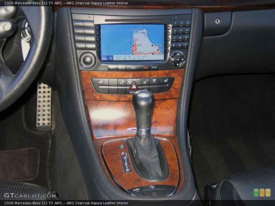 AMG Charcoal Nappa Leather Interior Navigation for the 2006 Mercedes-Benz CLS 55 AMG #39458418