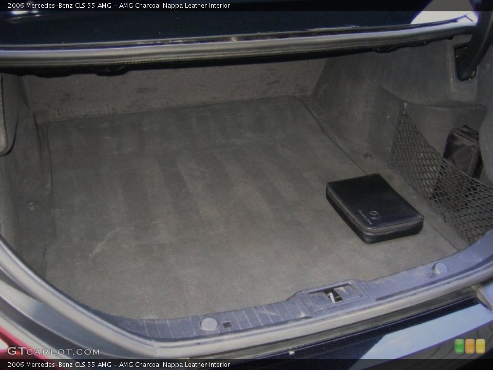 AMG Charcoal Nappa Leather Interior Trunk for the 2006 Mercedes-Benz CLS 55 AMG #39458562