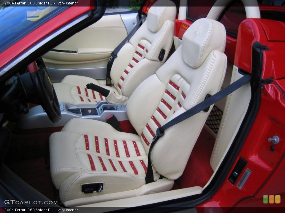Ivory Interior Photo for the 2004 Ferrari 360 Spider F1 #39459058