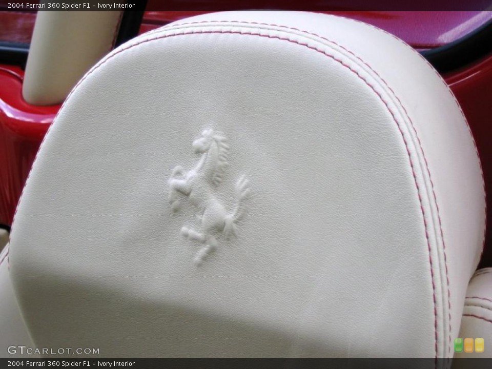 Ivory Interior Photo for the 2004 Ferrari 360 Spider F1 #39459074