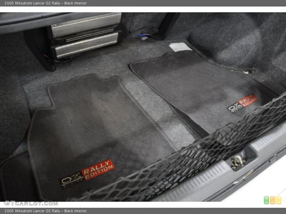 Black Interior Trunk for the 2005 Mitsubishi Lancer OZ Rally #39460410