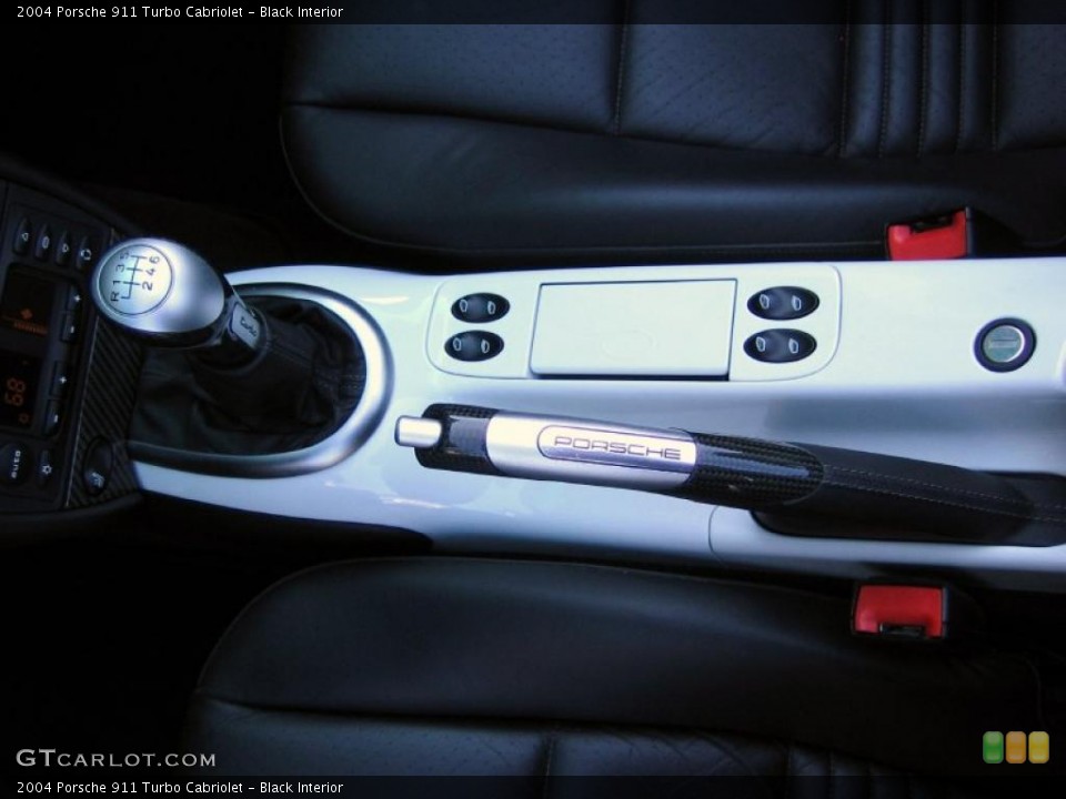 Black Interior Controls for the 2004 Porsche 911 Turbo Cabriolet #39460978
