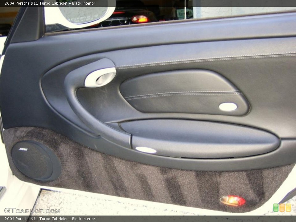 Black Interior Door Panel for the 2004 Porsche 911 Turbo Cabriolet #39461050