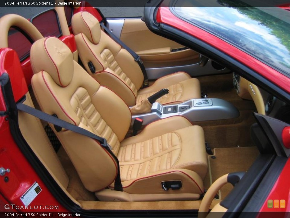 Beige Interior Photo for the 2004 Ferrari 360 Spider F1 #39461482