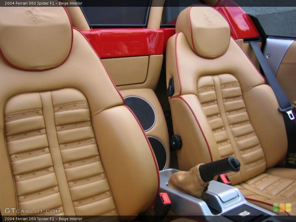 Beige Interior Photo for the 2004 Ferrari 360 Spider F1 #39461498