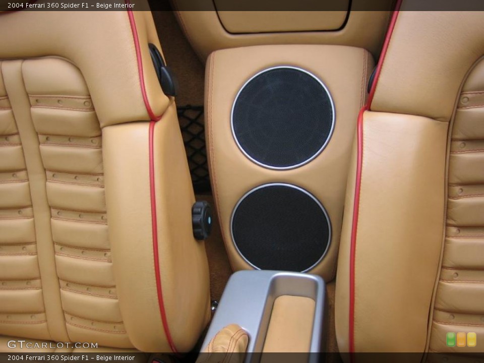 Beige Interior Photo for the 2004 Ferrari 360 Spider F1 #39461510