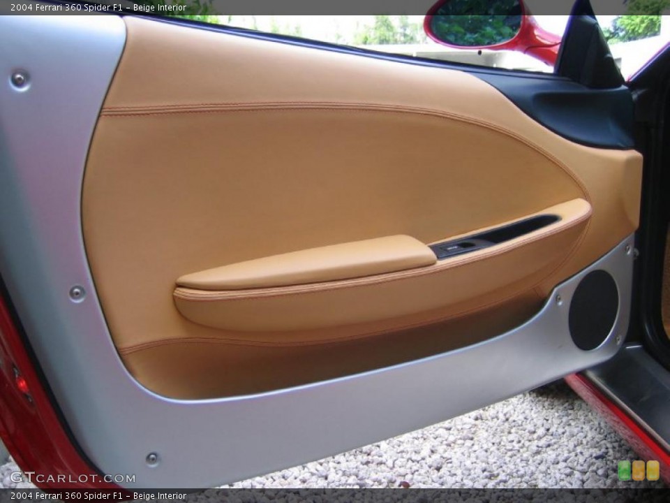 Beige Interior Door Panel for the 2004 Ferrari 360 Spider F1 #39461762