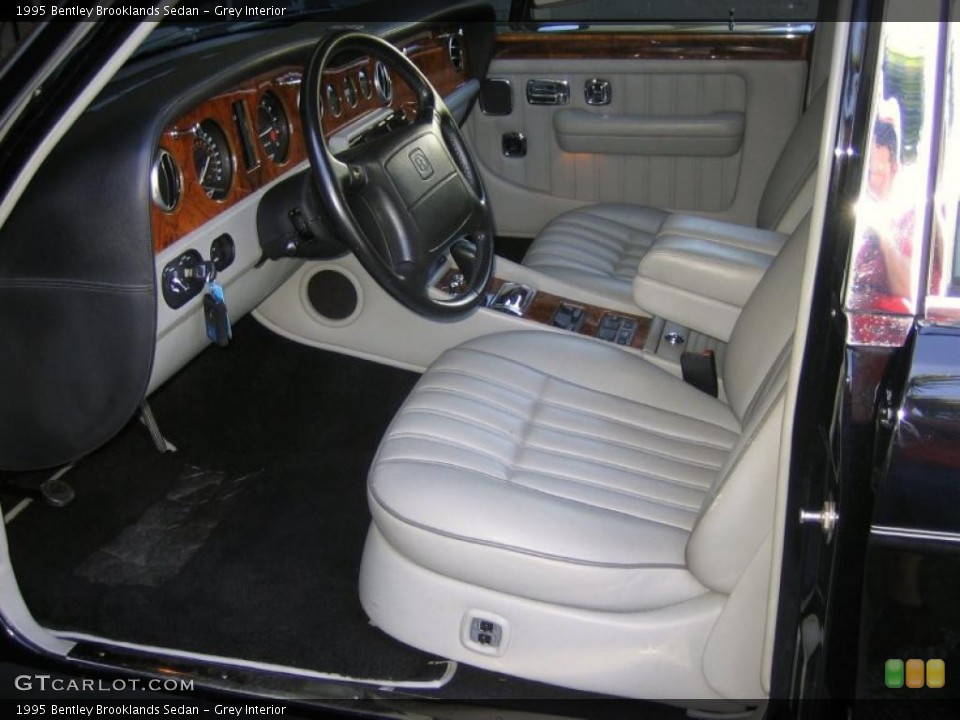 Grey 1995 Bentley Brooklands Interiors