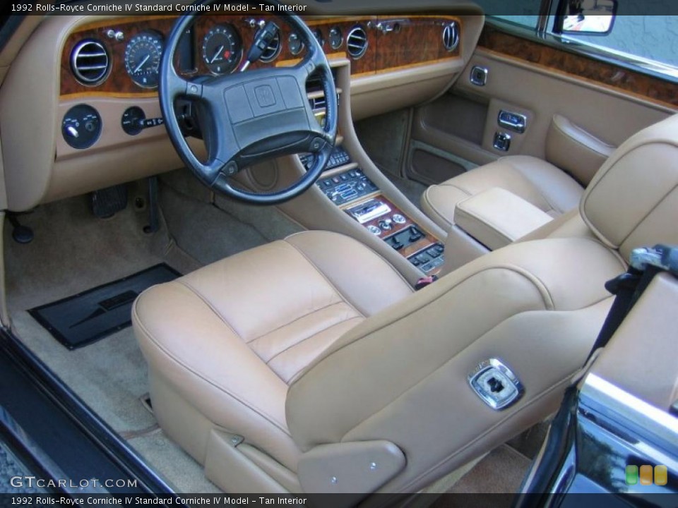 Tan 1992 Rolls-Royce Corniche IV Interiors