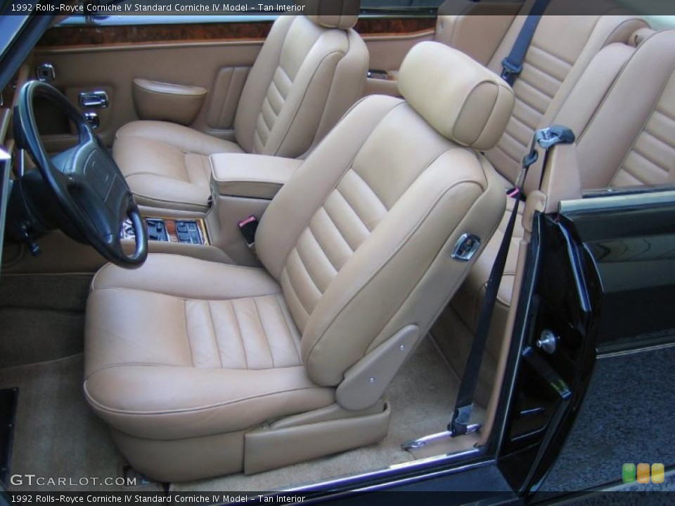 Tan Interior Photo for the 1992 Rolls-Royce Corniche IV  #39463226