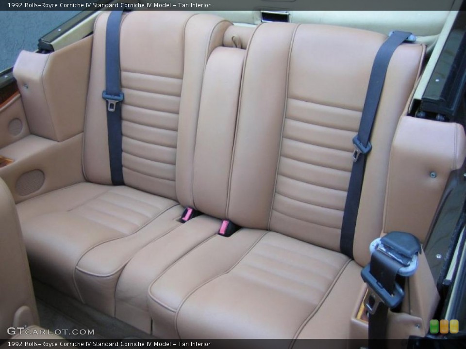 Tan Interior Photo for the 1992 Rolls-Royce Corniche IV  #39463246