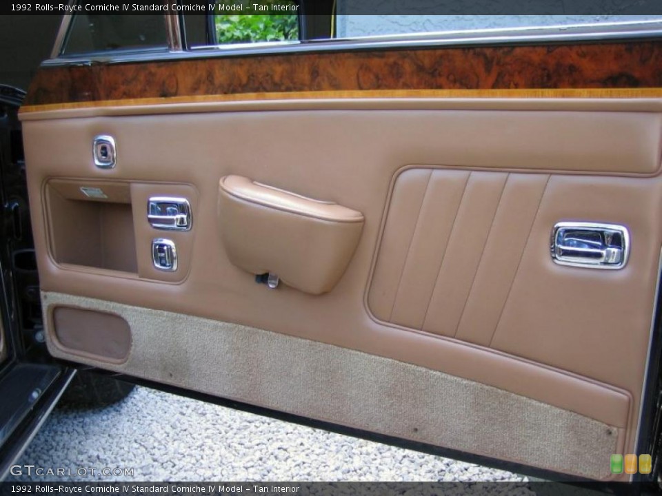 Tan Interior Door Panel for the 1992 Rolls-Royce Corniche IV  #39463338