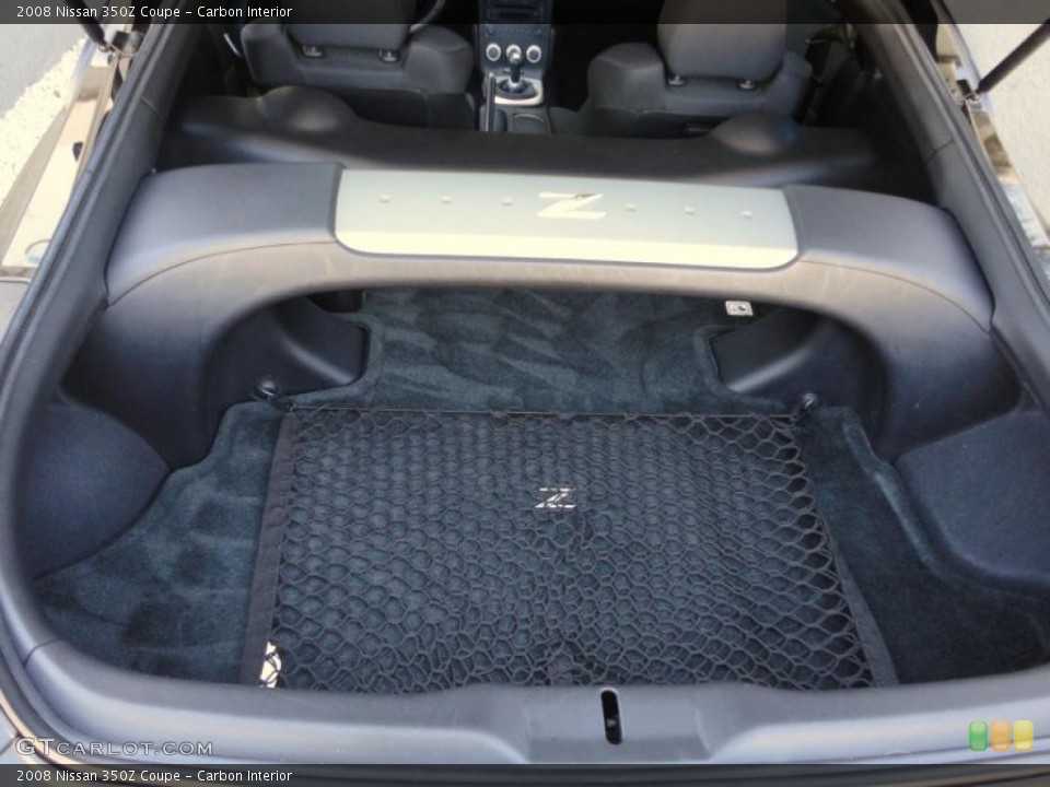 Carbon Interior Trunk for the 2008 Nissan 350Z Coupe #39467450