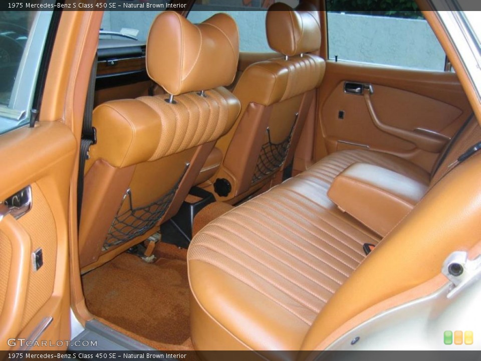Natural Brown Interior Photo for the 1975 Mercedes-Benz S Class 450 SE #39467914