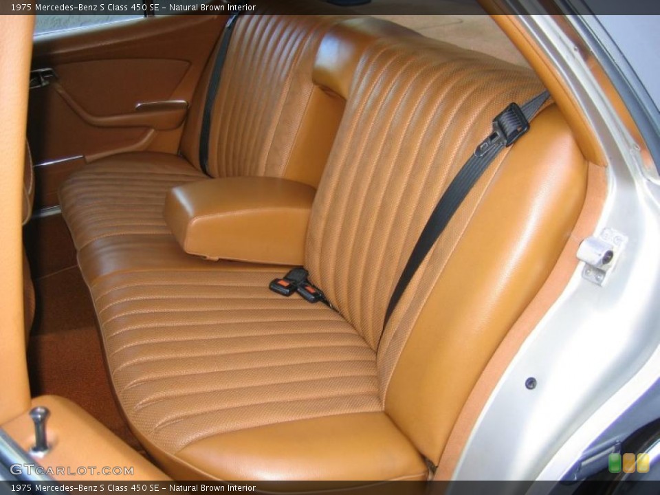 Natural Brown Interior Photo for the 1975 Mercedes-Benz S Class 450 SE #39467930