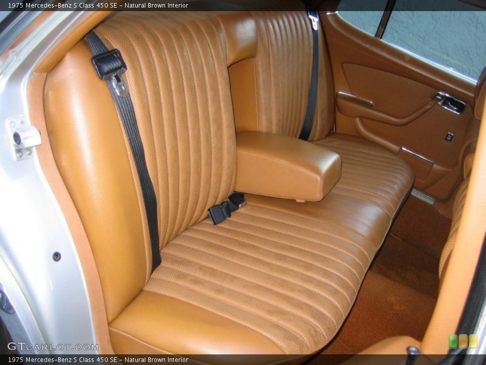 Natural Brown Interior Photo for the 1975 Mercedes-Benz S Class 450 SE #39467946
