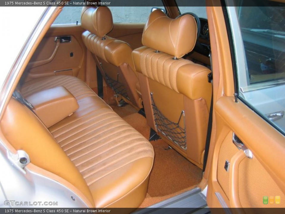 Natural Brown Interior Photo for the 1975 Mercedes-Benz S Class 450 SE #39467962