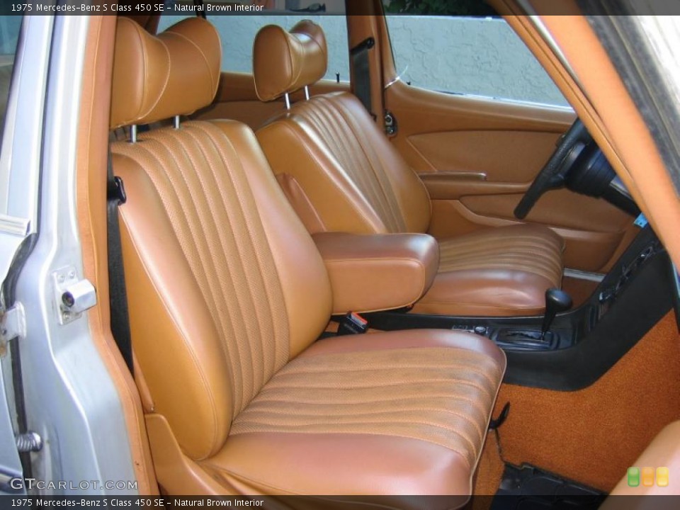 Natural Brown Interior Photo for the 1975 Mercedes-Benz S Class 450 SE #39467978