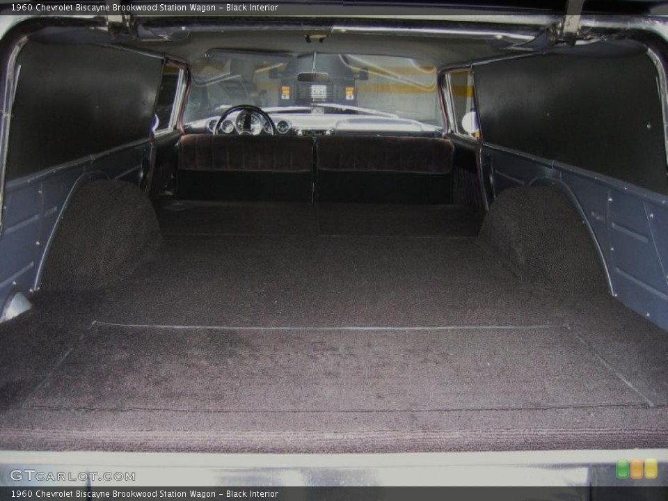 Black Interior Trunk for the 1960 Chevrolet Biscayne Brookwood Station Wagon #39468898