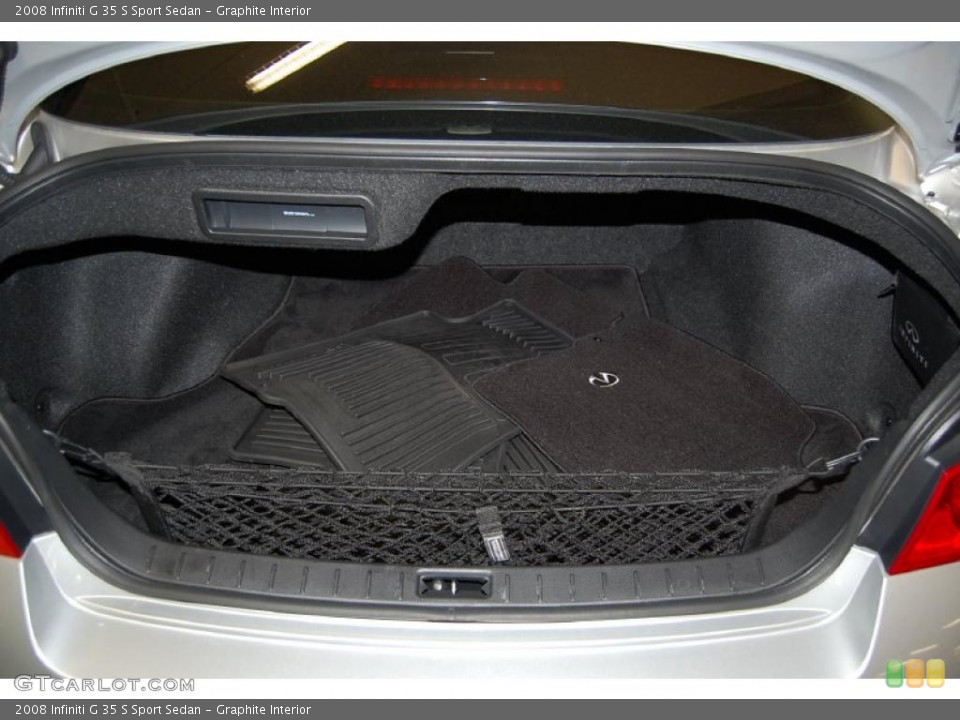 Graphite Interior Trunk for the 2008 Infiniti G 35 S Sport Sedan #39469762