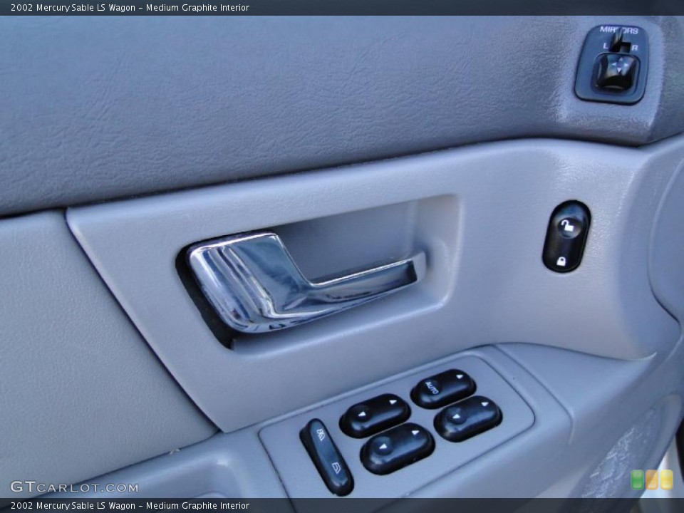 Medium Graphite Interior Controls for the 2002 Mercury Sable LS Wagon #39469942