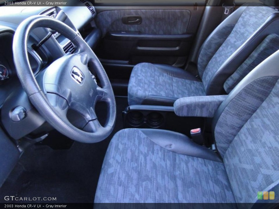 Gray Interior Photo for the 2003 Honda CR-V LX #39470522