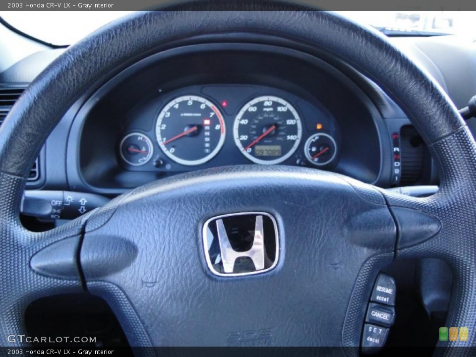 Gray Interior Steering Wheel for the 2003 Honda CR-V LX #39470606