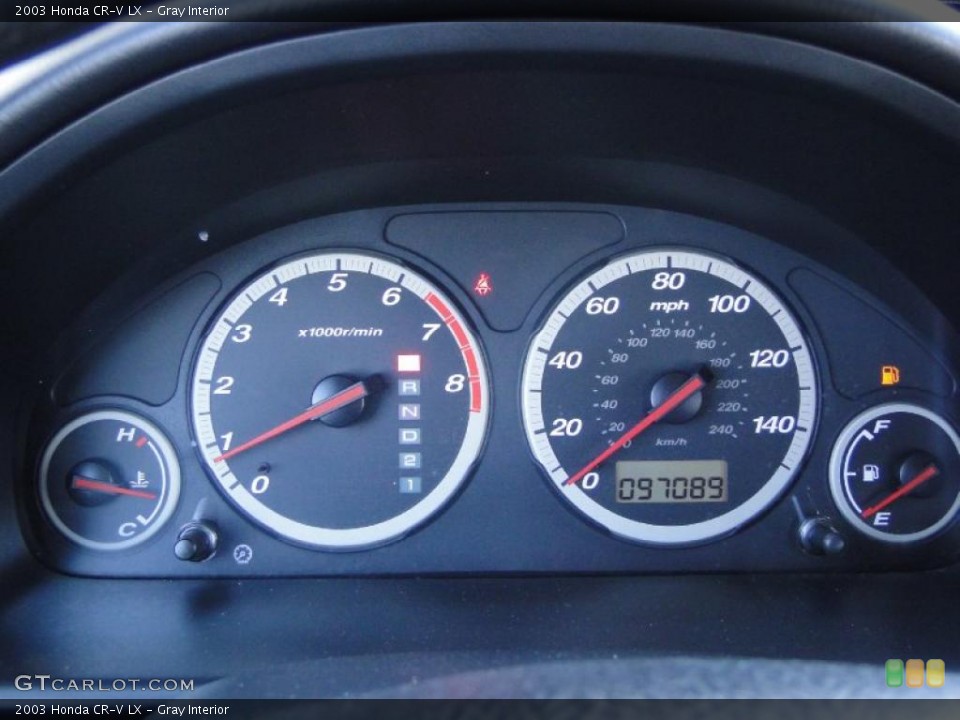 Gray Interior Gauges for the 2003 Honda CR-V LX #39470623
