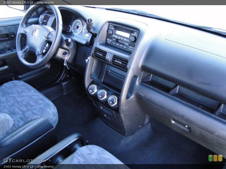 Gray Interior Photo for the 2003 Honda CR-V LX #39470766