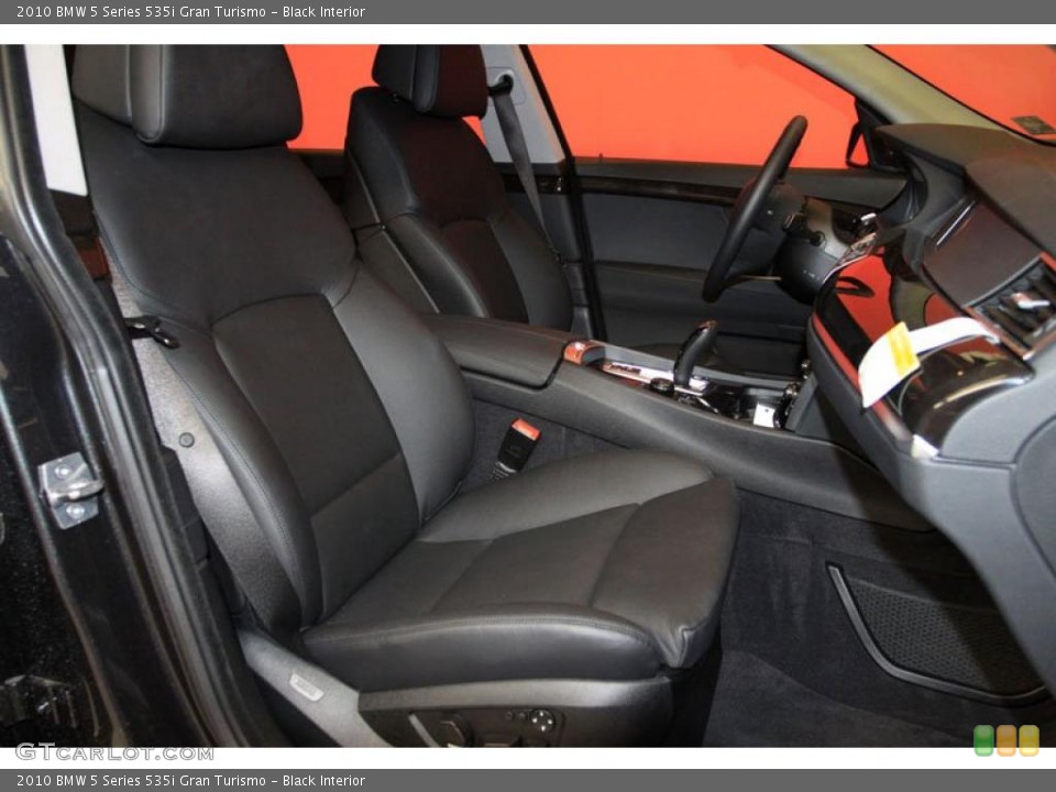 Black Interior Photo for the 2010 BMW 5 Series 535i Gran Turismo #39471922