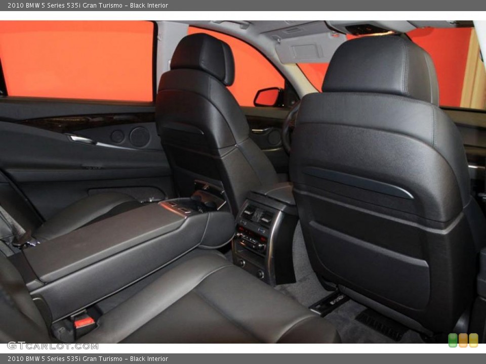 Black Interior Photo for the 2010 BMW 5 Series 535i Gran Turismo #39471938