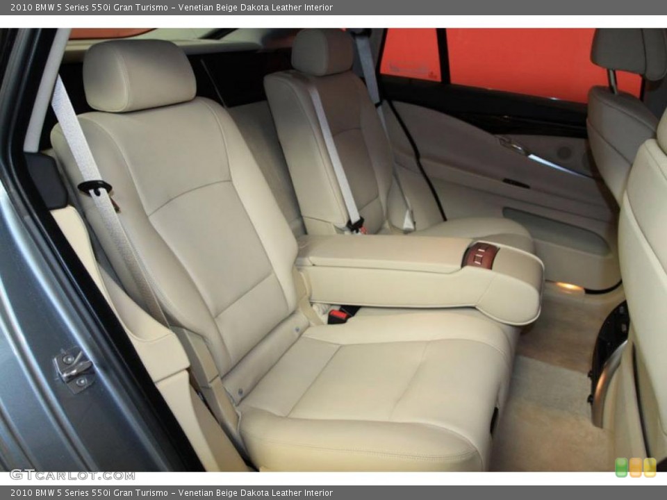 Venetian Beige Dakota Leather Interior Photo for the 2010 BMW 5 Series 550i Gran Turismo #39472638